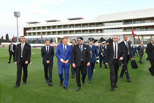 Salé: Sa Majesté le Roi inaugure le Complexe Mohammed VI de Football